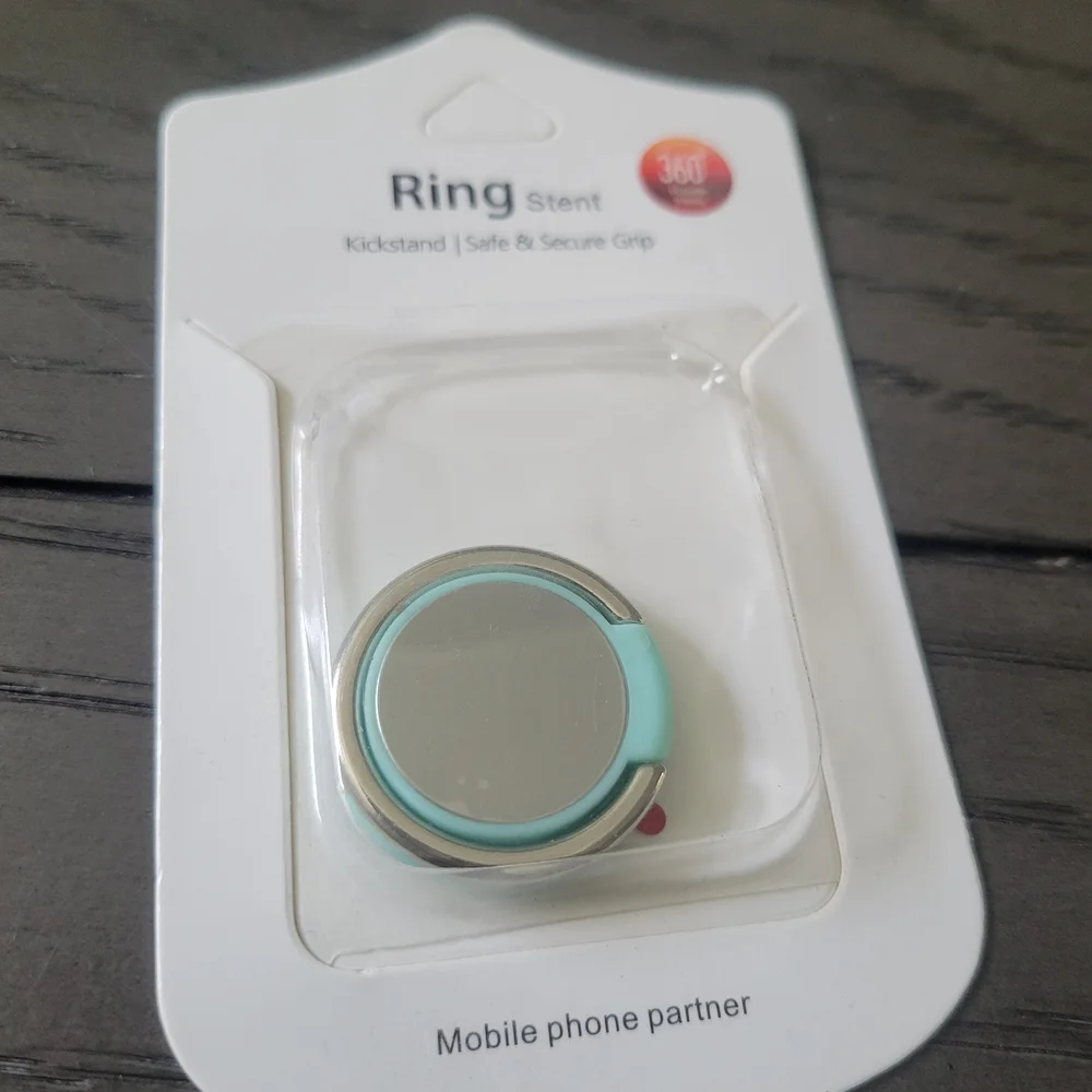Cell phone holder stand kickstand ring